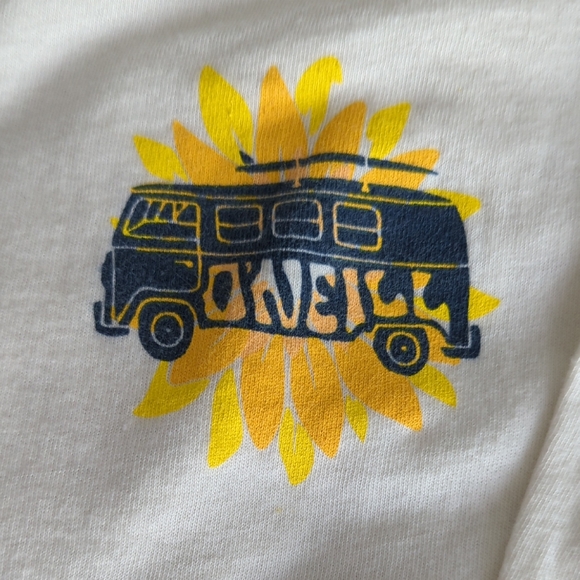 O'Neill Cream Long Sleeve Tee Classic Comfort - Picture 2 of 4